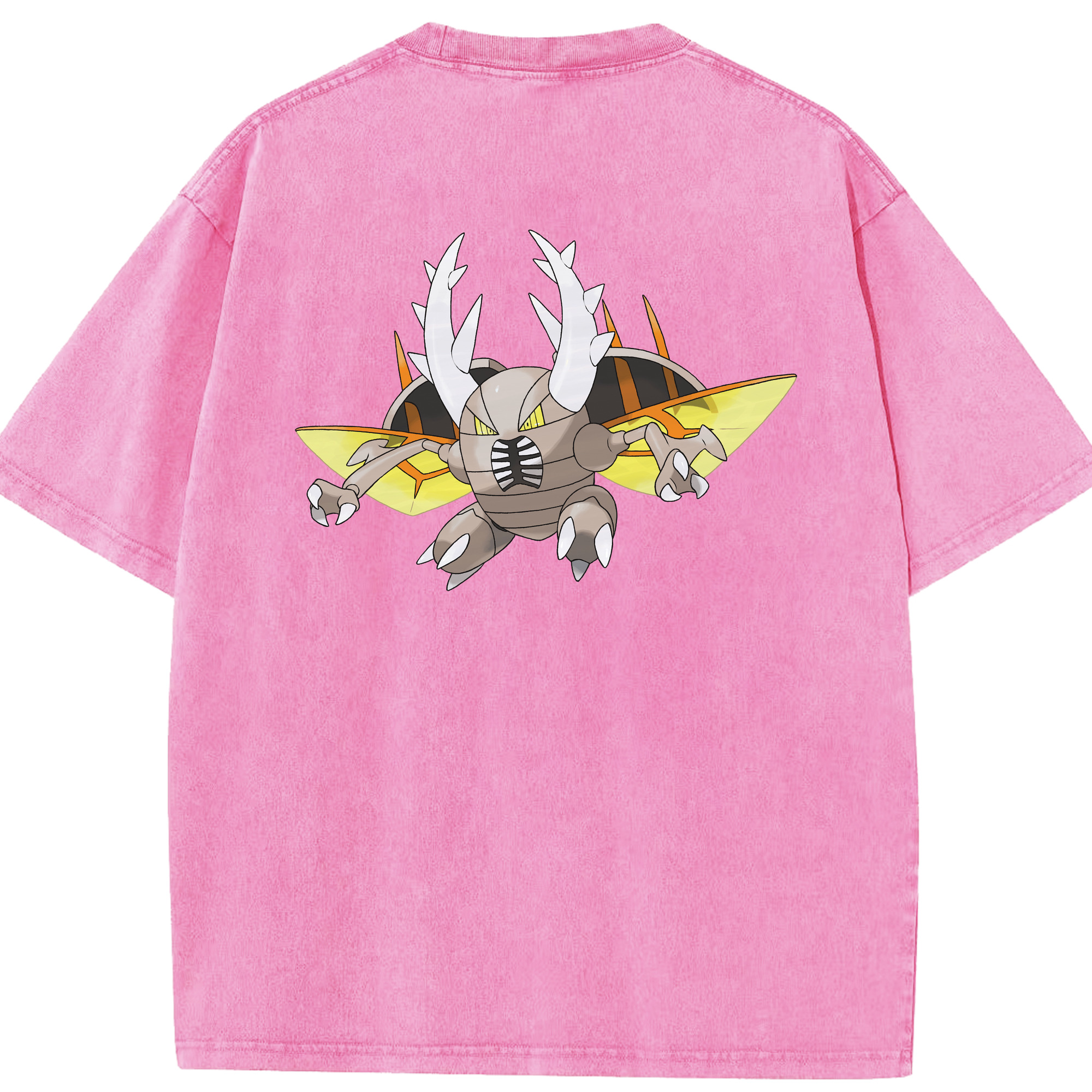 （画像用） ポケットモンスター Pokémon 綿100% ヴィンテージ風 半袖Tシャツ（背面プリント）
